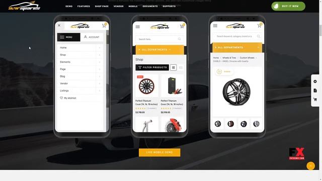 Azirspares - Auto Part and Car Listing WordPress Theme (RTL supported смотреть онлайн