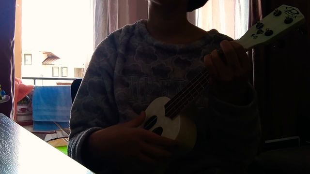 🥀Укулеле Кавер- "Моя любовь как пожар в картинной галерее" Алена Швец ✨ смотреть онлайн