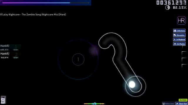OSU - (HardRock) The Zombie Song - Nightcore (HR) смотреть онлайн