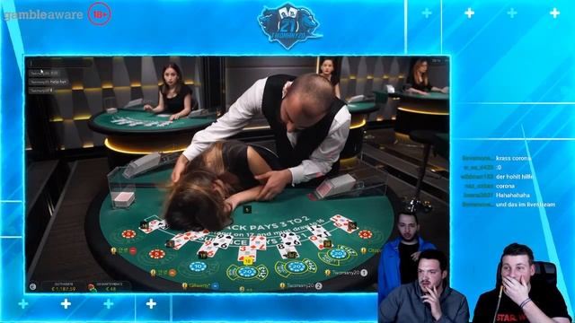 Blackjack Dealer Faints смотреть онлайн