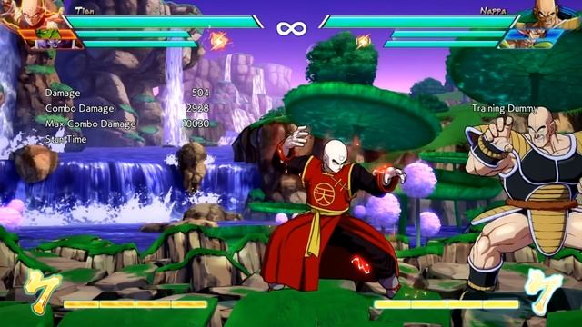 Dragon Ball FighterZ - Tien 100% TOD Combos Explained смотреть онлайн