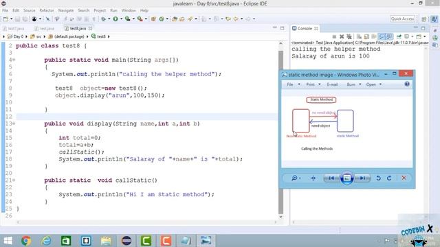 Java Course in Tamil|Static method in Java|Important interview question|Codebinx(தமிழ் ) смотреть онлайн