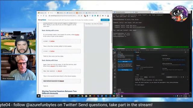 #AzureFunBytes Episode 4 - Linux with @bketelsen смотреть онлайн