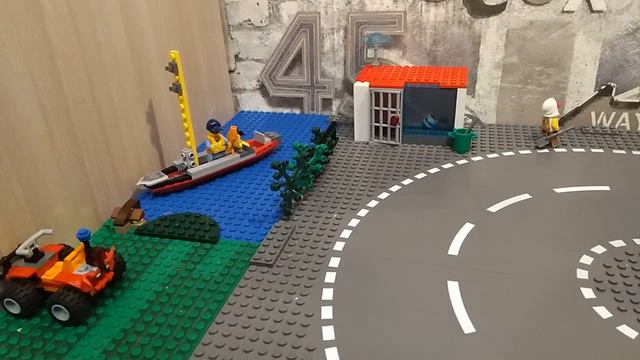 Рыбалка на яхте. Lego. Мультипликация. смотреть онлайн