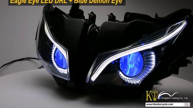 Honda CBR1000RR Eagle Eye Headlight Assembly 2012-2016 смотреть онлайн