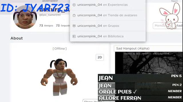 💕Roblox en vivo: valorando avatars de mis chiquitines hermosos 💕 смотреть онлайн