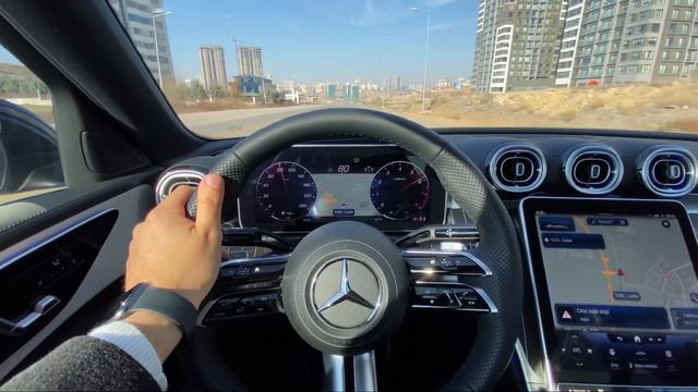 Mercedes Benz W206 C200 4 Matic AMG 1.5 204 HP 300 NM 0-130 KM HIZLANMA ACCELERATION (0-100 7.2 SN) смотреть онлайн