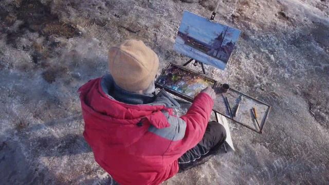 Поленово, и тульский художник Кузнецов Владимир Иванович смотреть онлайн