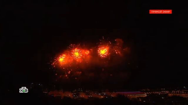 Праздничный салют в Москве в честь Дня Победы (09.05.2023 г.) смотреть онлайн