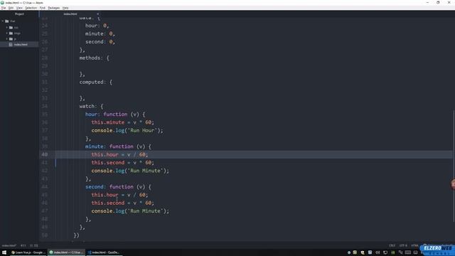 Learn Vue.js In Arabic #20 - Watch Part 2 Convert Time Units смотреть онлайн