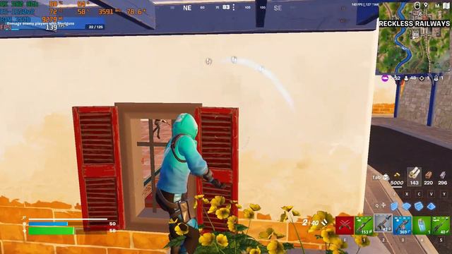 E5-1650v2 with RX 580 8Gb Fortnite 1080p Performance (High Textures) FPS gameplay test смотреть онлайн