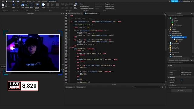 How To Make A SOFT SHUTDOWN GUI In ROBLOX Studio | Vibe Game Series (PT.44) смотреть онлайн