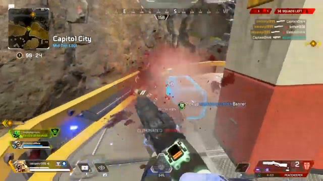 When The PeaceKeeper ShotGun Shots Hit In Apex Legends