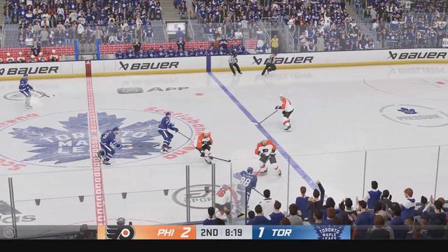 NHL 24 | Philadelphia Flyers vs Toronto Maple Leafs - Gameplay PS5 смотреть онлайн