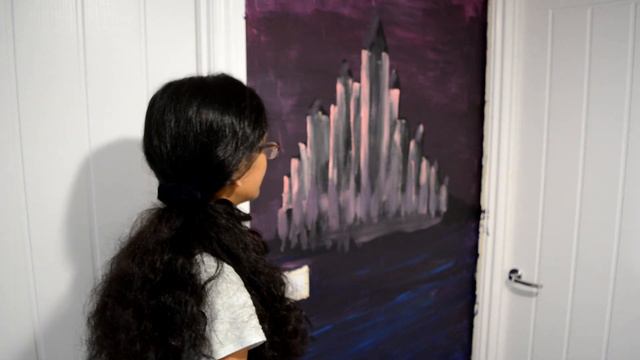 I PAINTED ART ON MY WALL 2020! Painting artwork on my wall as a teenager because why not?*TTPS Ep 1 смотреть онлайн