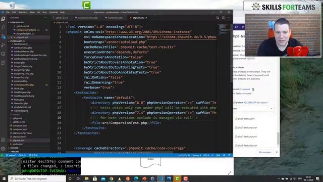 PHP 8 - Gitlab-Ci für PHP 7 und PHP 8 parallel konfigurieren - M смотреть онлайн