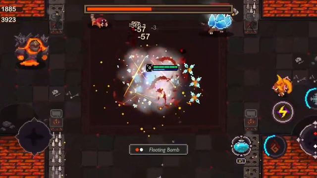 Elemental World - Bomber vs Dark Mage speedrun (floating bomb only) смотреть онлайн