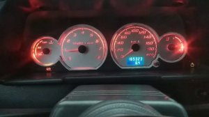Панель приборов инверсия цвета пробега