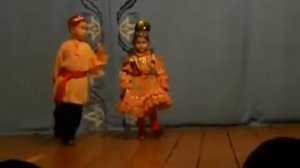 Башкирский танец в  детском исполнении!