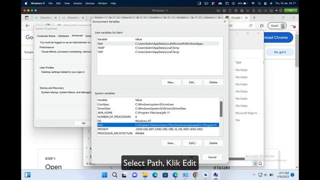 Cara mudah Install Flutter di Sistem Operasi Windows 2023 смотреть онлайн