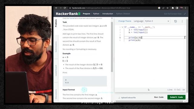 HackerRank Episode 5 - Python Division Challenge Scripting смотреть онлайн