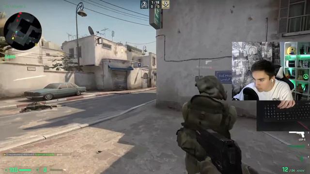 СЫГРАЛ В CS:GO НА СТРЕЛКАХ смотреть онлайн