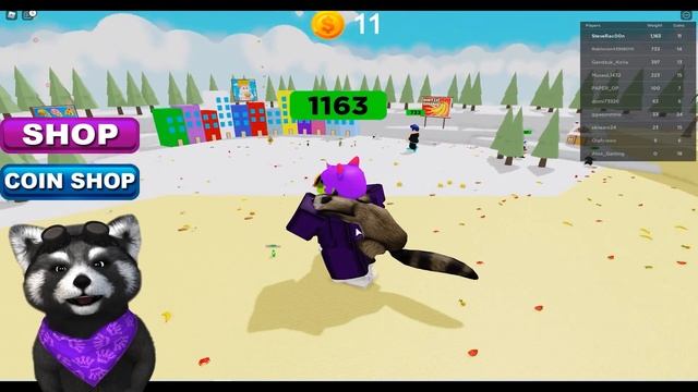 ТОЛСТЯК ДОНАТЕР! СИМУЛЯТОР ТОЛСТЯКА! ROBLOX Енотик Стив смотреть онлайн