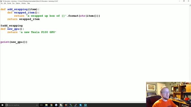 Decorators - Intermediate Python Programming p.18 смотреть онлайн