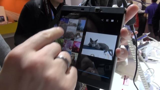 [MWC 2013] NEC Medias W - двухэкранный мутант из Японии смотреть онлайн