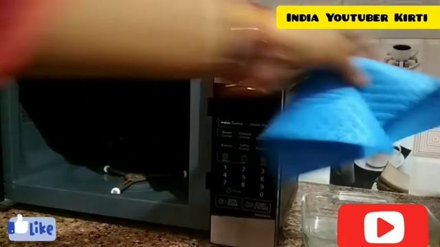 Microwave oven cleaning (माइक्रोवेव ओवन की सफाई) смотреть онлайн