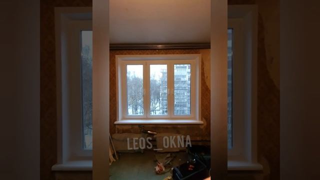 Остекление квартиры и балкона Рехау Делайт.