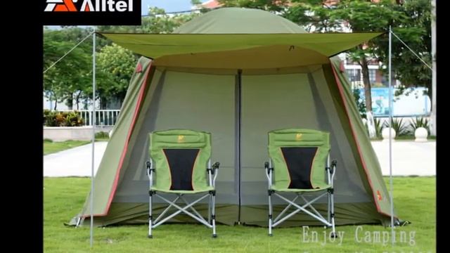 ТОП 5 кемпинговых палаток больших на Алиэкспресс 3 4 местных недорого высокого качества смотреть онлайн