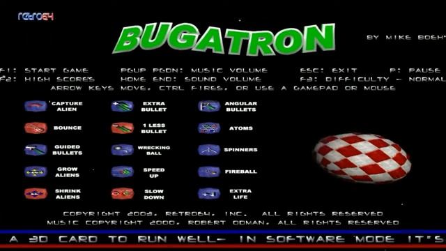 Bugatron Title Screen (Original) смотреть онлайн