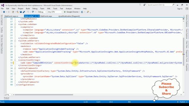 Metadata Keyword Not Supported | ASP.NET Connection String смотреть онлайн