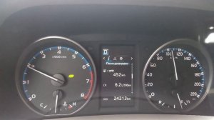 Toyota RAV4 2.0 Расход топлива трасса 100 км_ч.