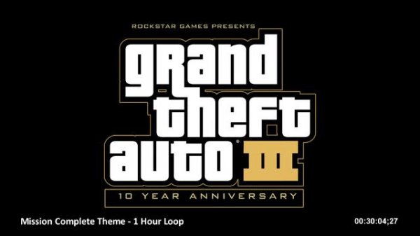 GTA III: Mission Complete Theme - 1 Hour Loop