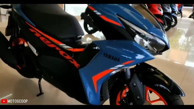 New 2022 Yamaha AEROX 155 Standard Version - Sportiest Looking Scooter смотреть онлайн