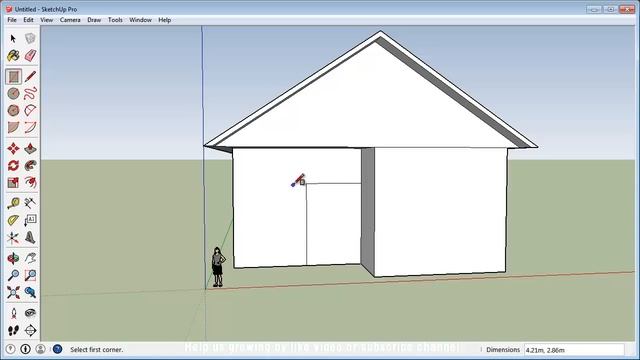 Sketchup Fast 3D House Tutorial (Basic) смотреть онлайн
