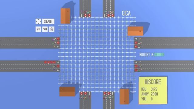 Engineering The GIGA-ROUNDABOUT In GridRoad!