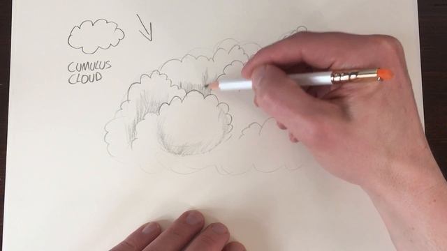 How to Draw Clouds with a Pencil смотреть онлайн