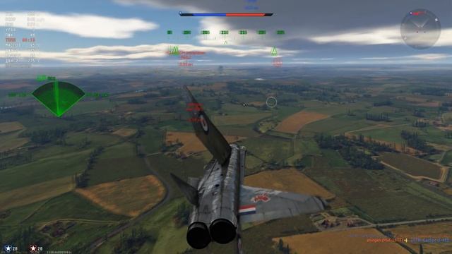 Lightning F.6 – ЛЕТАЮЩИЙ ПОЕЗД в WAR THUNDER смотреть онлайн