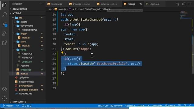 53 create project using Vuex смотреть онлайн