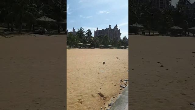Хайнань, июнь 2017, дорога на пляж, бухта чистой воды смотреть онлайн