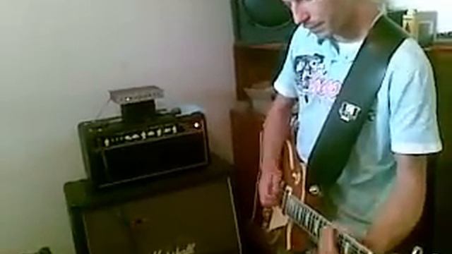 Gibson Les Paul Standard+Ceriatone Overtone Special+Marshall 4X12 Greenback смотреть онлайн