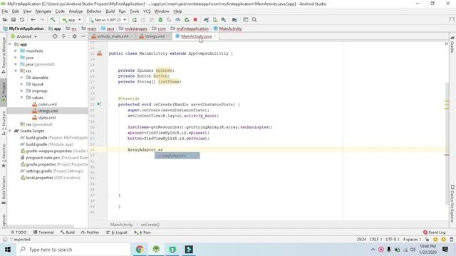 Android Spinner Tutorial in Tamil | Androidயில் Spinner யை கற்றுக்கொள்ளுங்கள் [Class - 19] смотреть онлайн