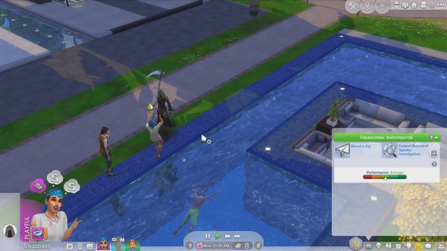 The Sims 4 - Joining Soul Reaper Society смотреть онлайн