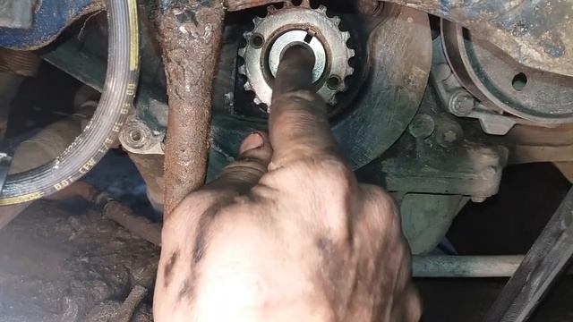 Renault 1.9 Dci. Как заменить ремень ГРМ.