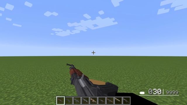 Minecraft Timeless and Classics guns 0.3 Weapon Showcase. смотреть онлайн