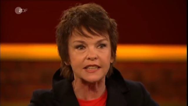 Katrin Sass rastet aus / Markus Lanz / 29.01.2013 смотреть онлайн