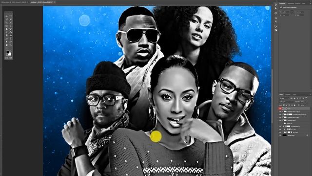 Photoshop: Hip Hop Party Poster (Tutorial) смотреть онлайн